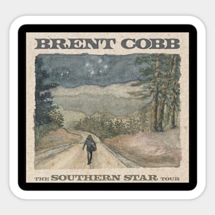 Brent Cobb the southern star tour Sticker